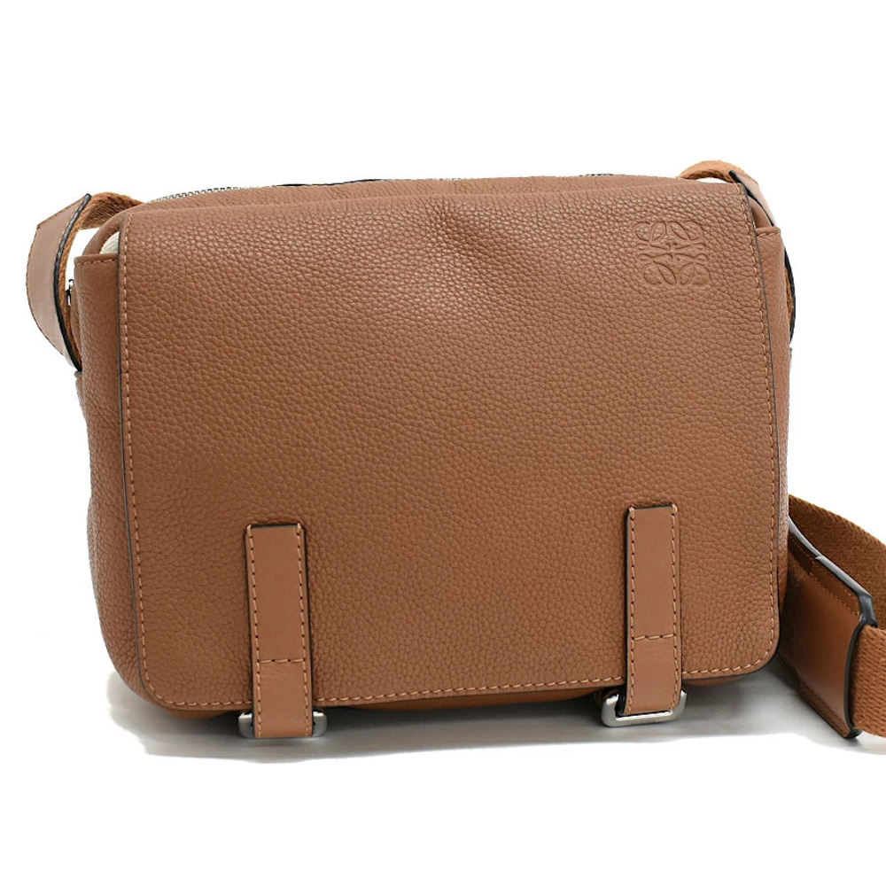 Loewe Crossbody Bag Leather Anagram Brown
